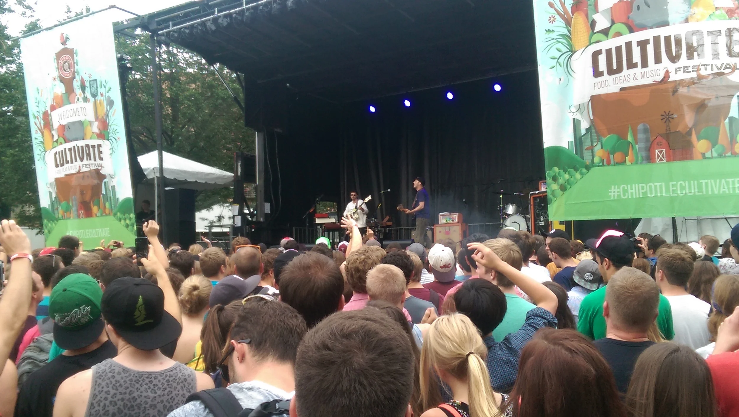 Portugal. The Man Performing at the Cultivate Festival