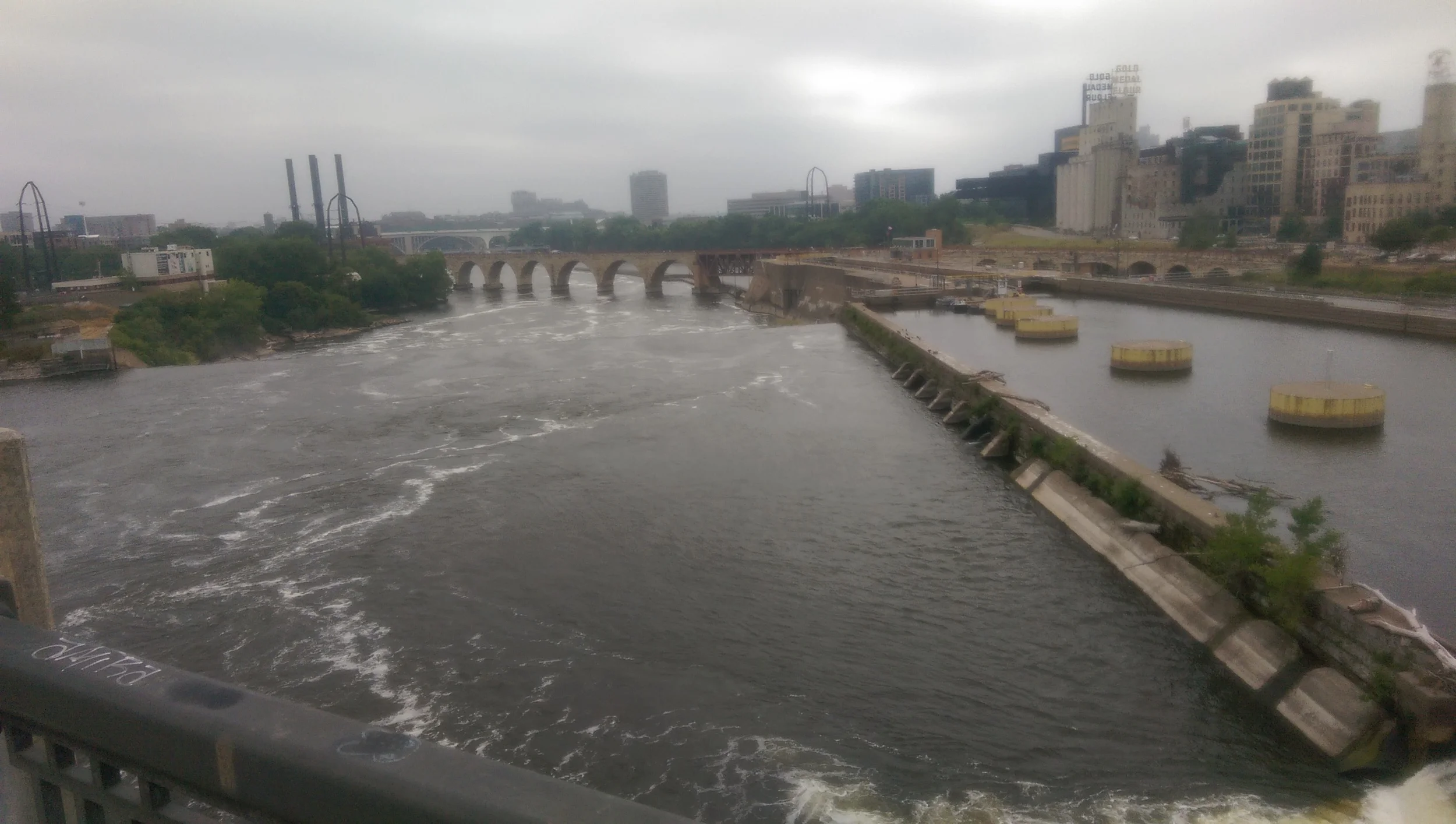 The Mississippi in Minneapolis