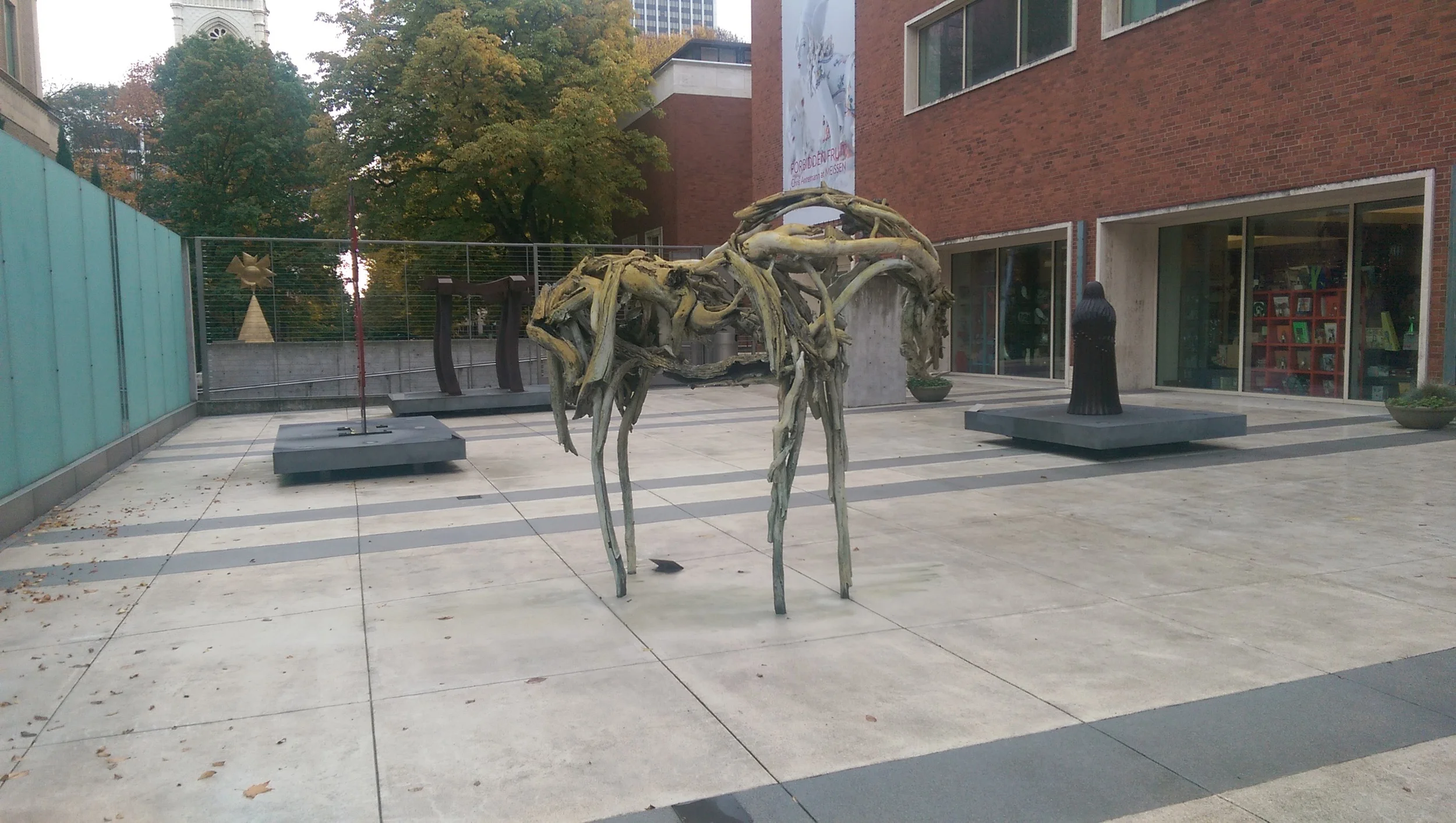Courtyard of the Portland Art Museum