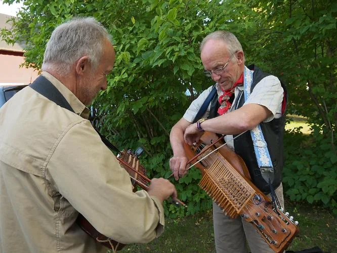 Riksspelmän på nyckelharpa