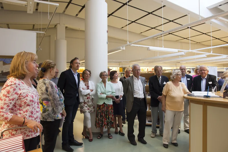 Samling på Landsarkivet