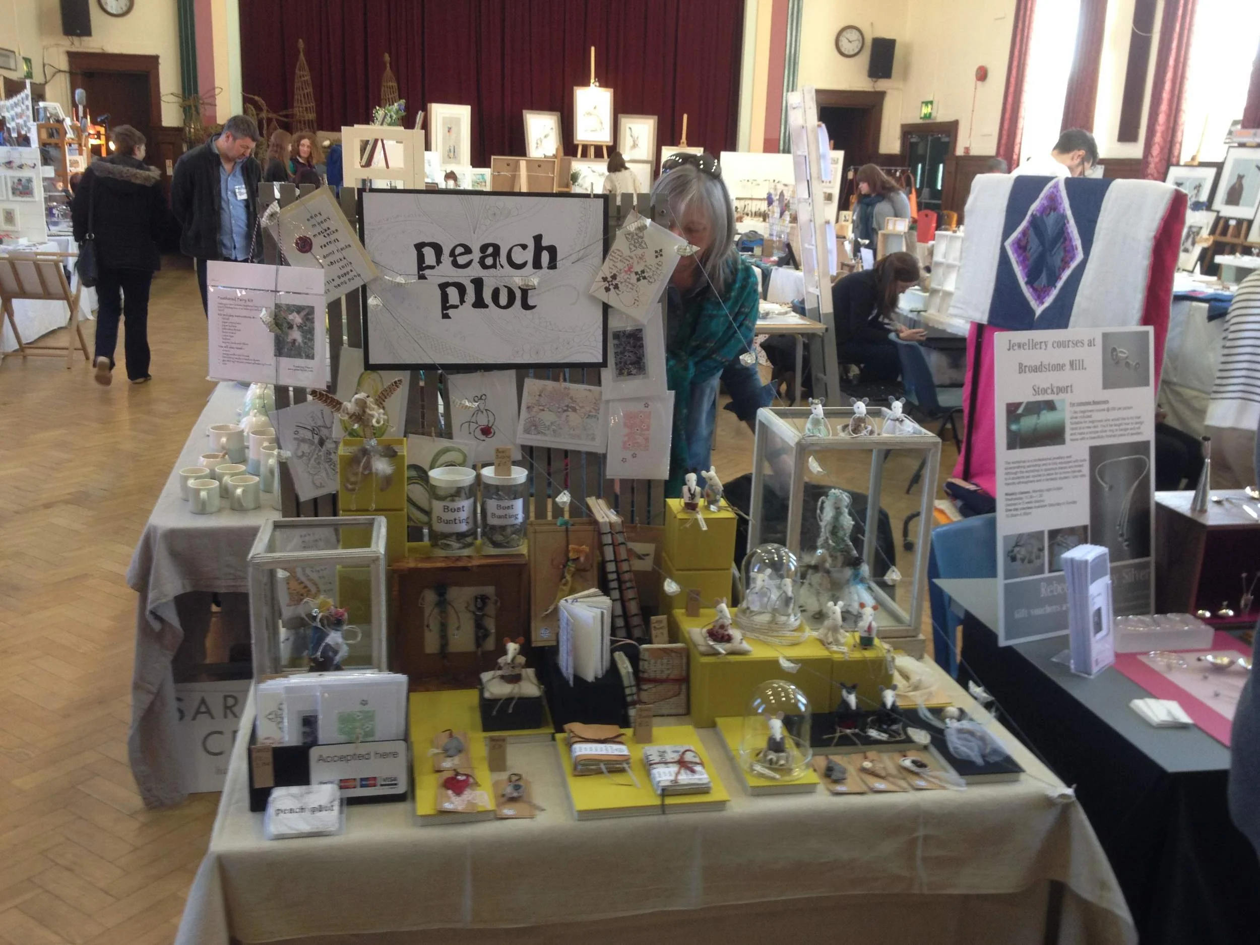 Our stall at the fair.