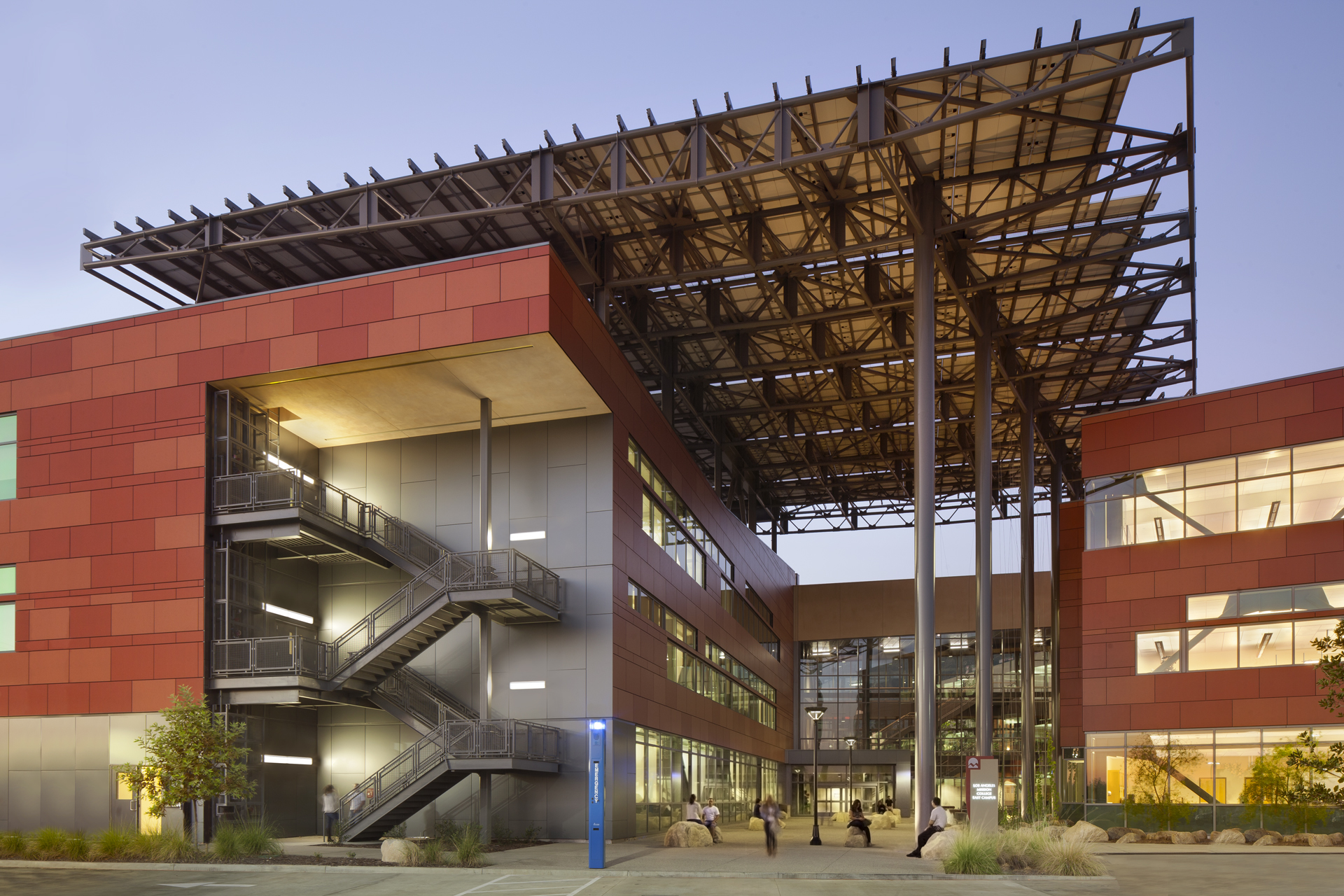 This Design-Build project is LEED® certified at a Platinum Rating. In addition, this is the 1st LACCD BIM project, to which QDG was instrumental in setting the BIM standards for the District.