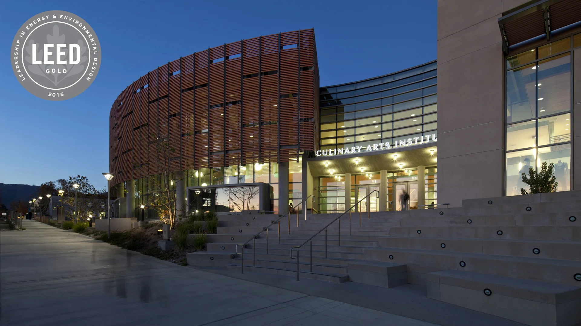 Mission College Culinary Arts Institute awarded LEED Gold®  certification