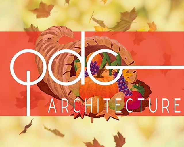 Happy #Thanksgiving! We hope everyone is enjoying the #holiday by spending time with #family and #friends over a good meal. #happythanksgiving #turkeyday #qdgarchitecture