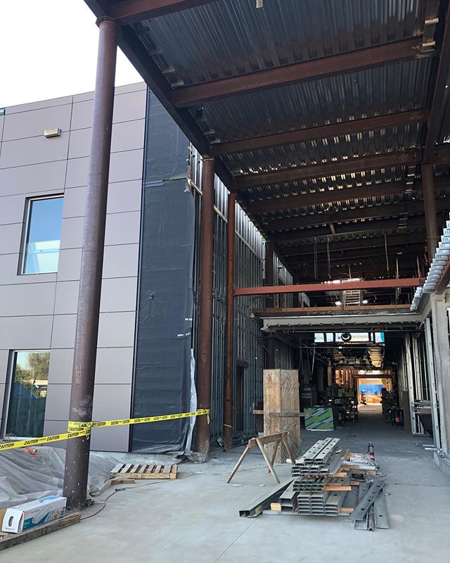 Progress photo of the @lavalleycollege VACC project from a few months ago. #architecture #design #construction #constructionupdate #underconstruction #lavc #lavalleycollege #qdgarchitecture