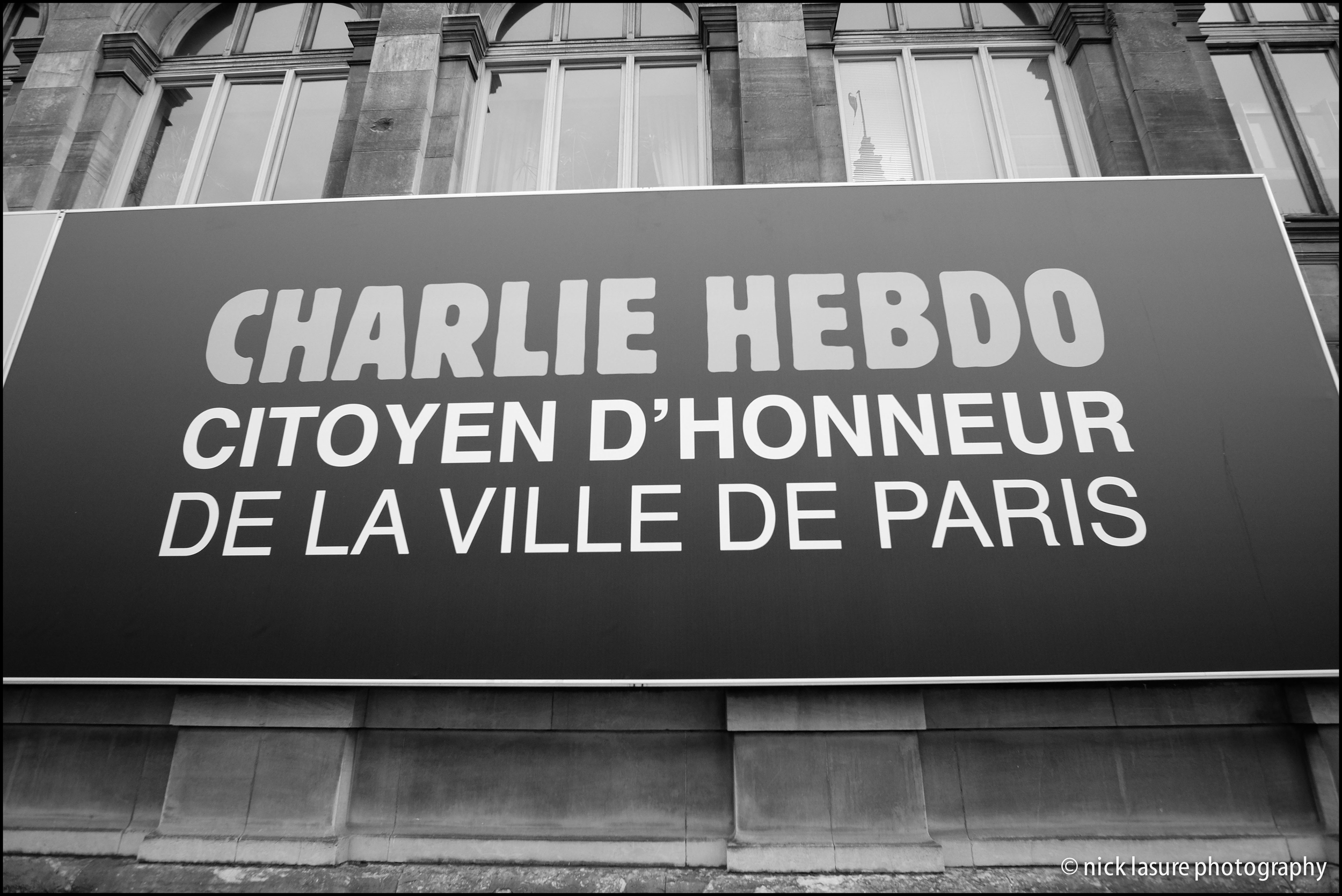 Charlie Hebdo | Fuji XT-1, Rokinon 12mm