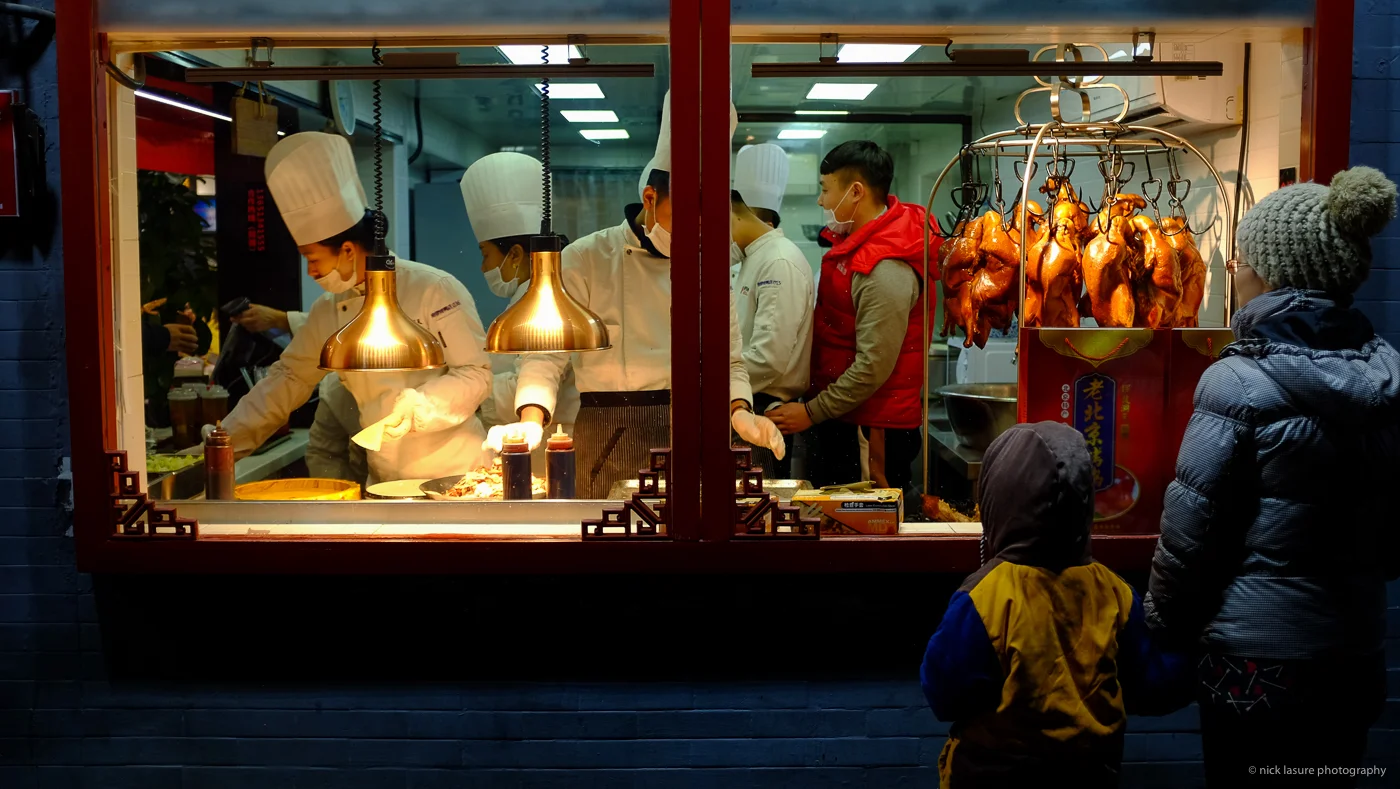 Checking out the offerings on the busy ‘Ghost Street’ | Fuji X100T