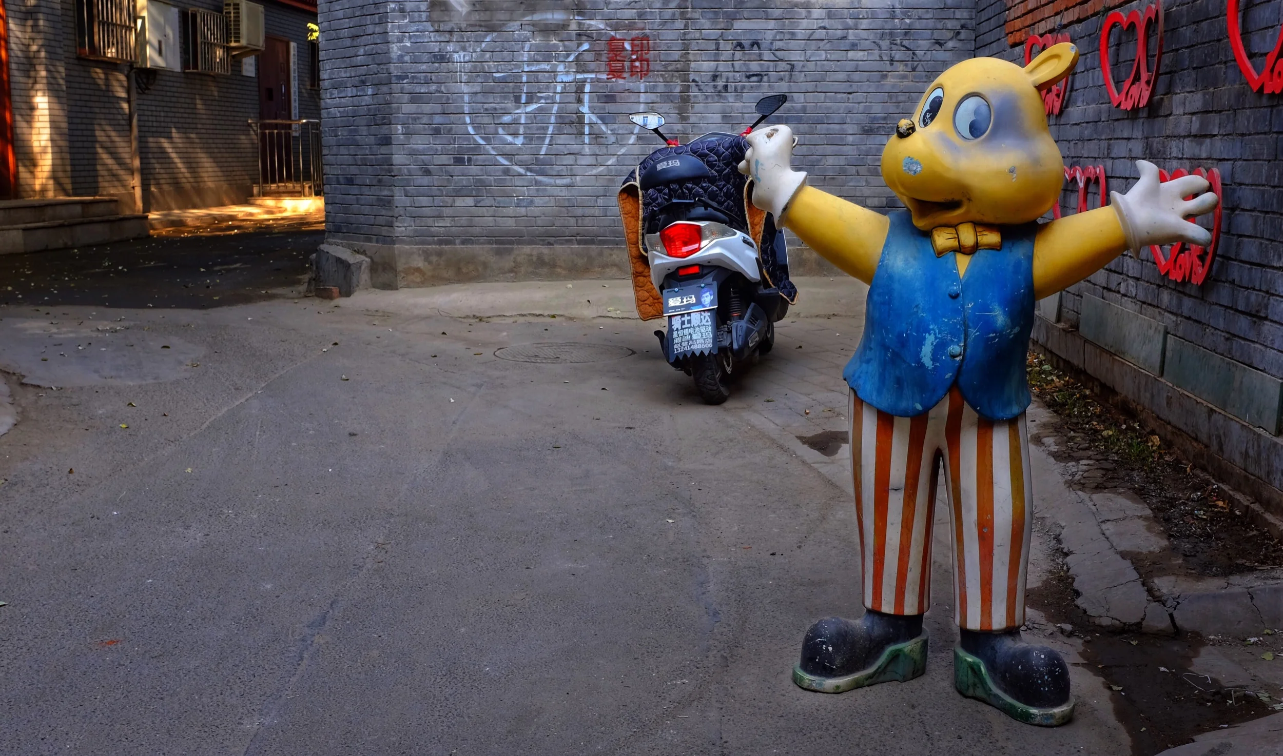 The things you find wandering about in the hutongs of Beijing - X100T edited in Snapseed.