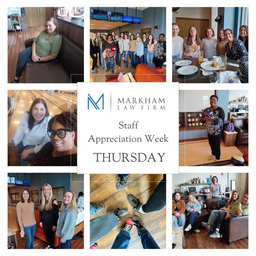 Staff Appreciation Week has been going strong with bowling and refreshments at Pinstripes on Thursday afternoon and gifts from @jurisdictionclothing

#pinstripesbethesda #familylaw #staffappreciation