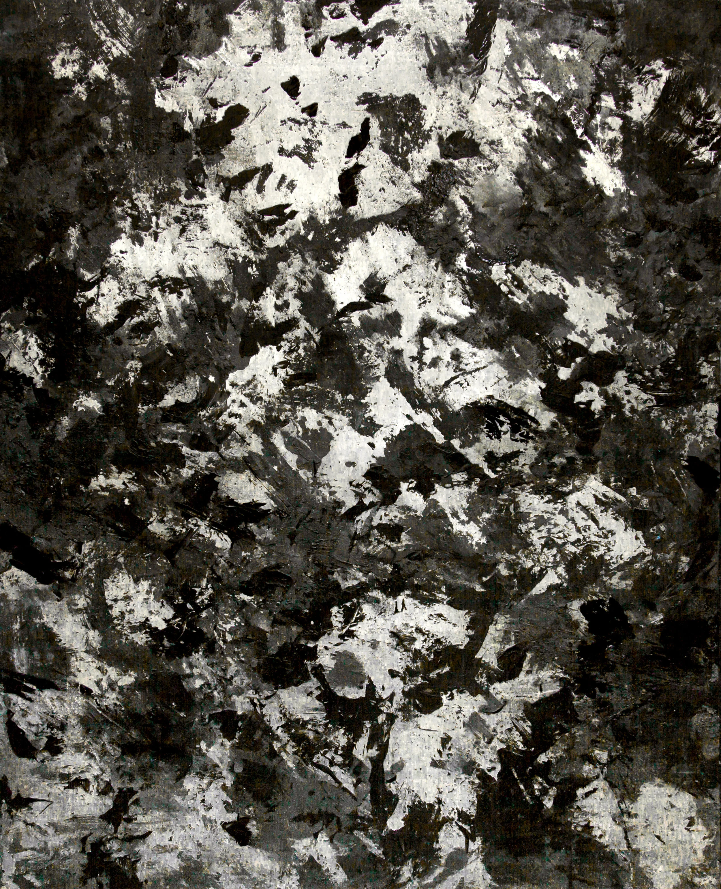 Epoch, 2016 acrylic and oil on aluminum // 48 x 60 inches