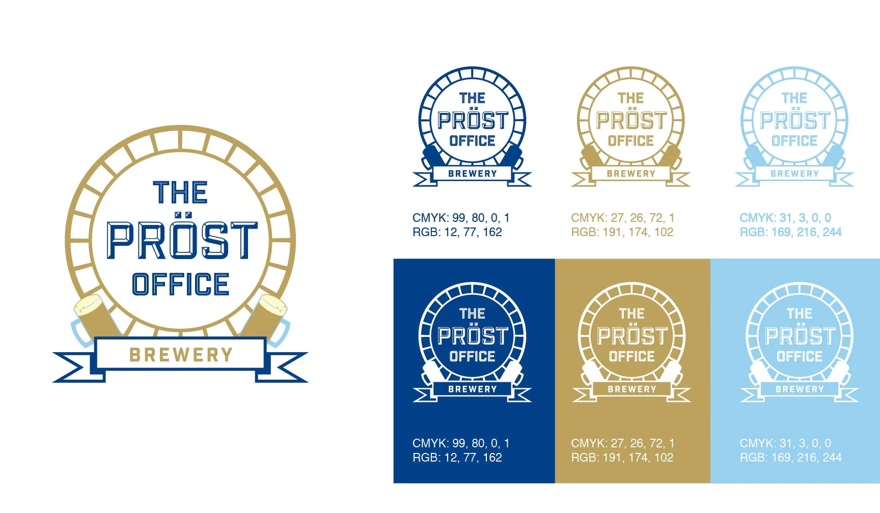 Prost Office Logo Design