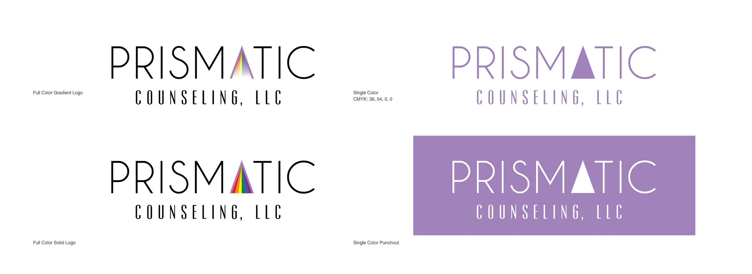 Prismatic Counseling, LLC Logo Design