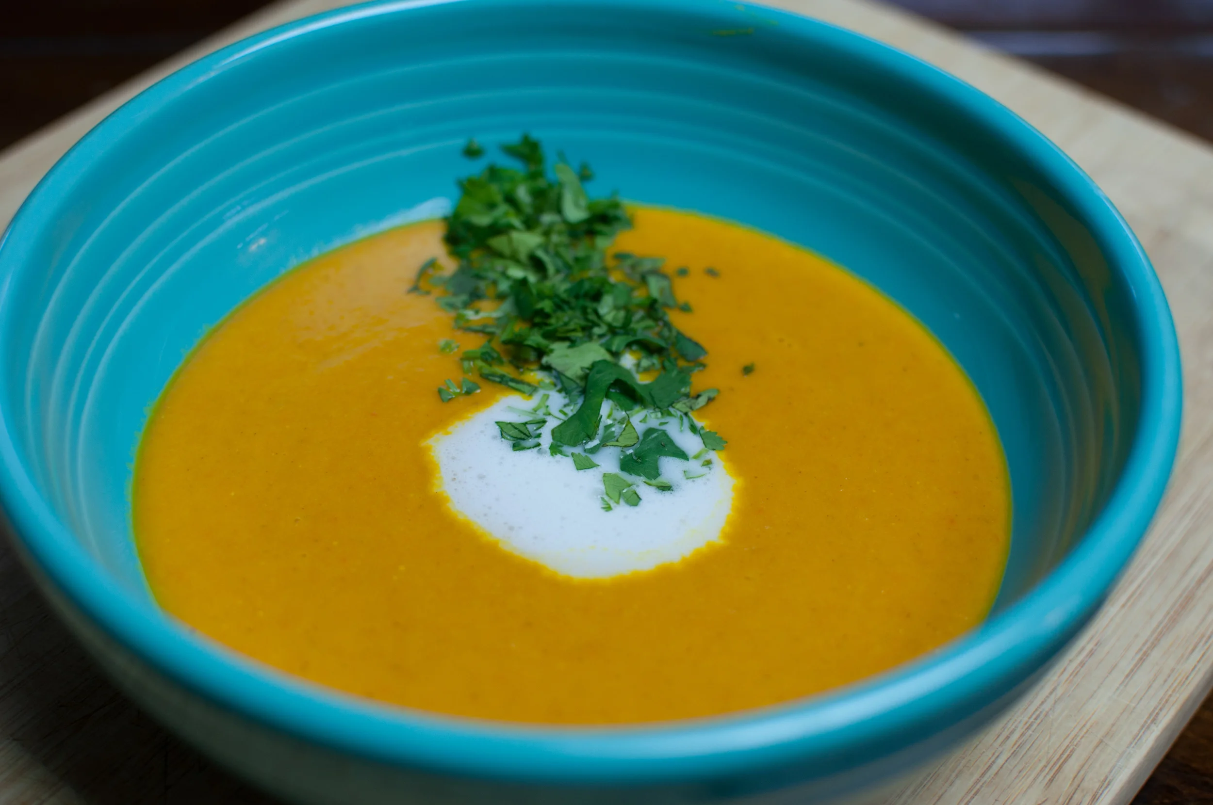 Roasted Carrot Soup 
