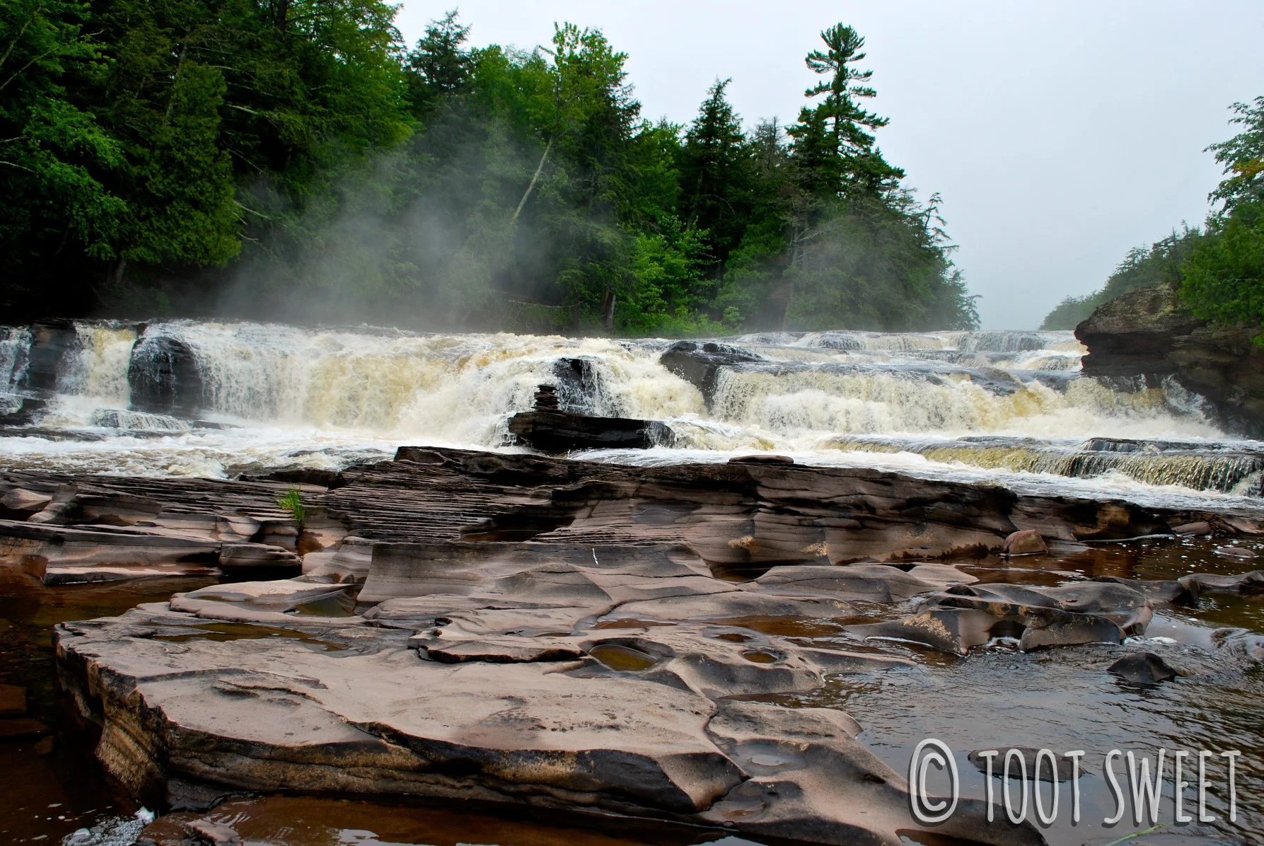 The Presque Isle River, from my last visit to Porcupine Mountains! 