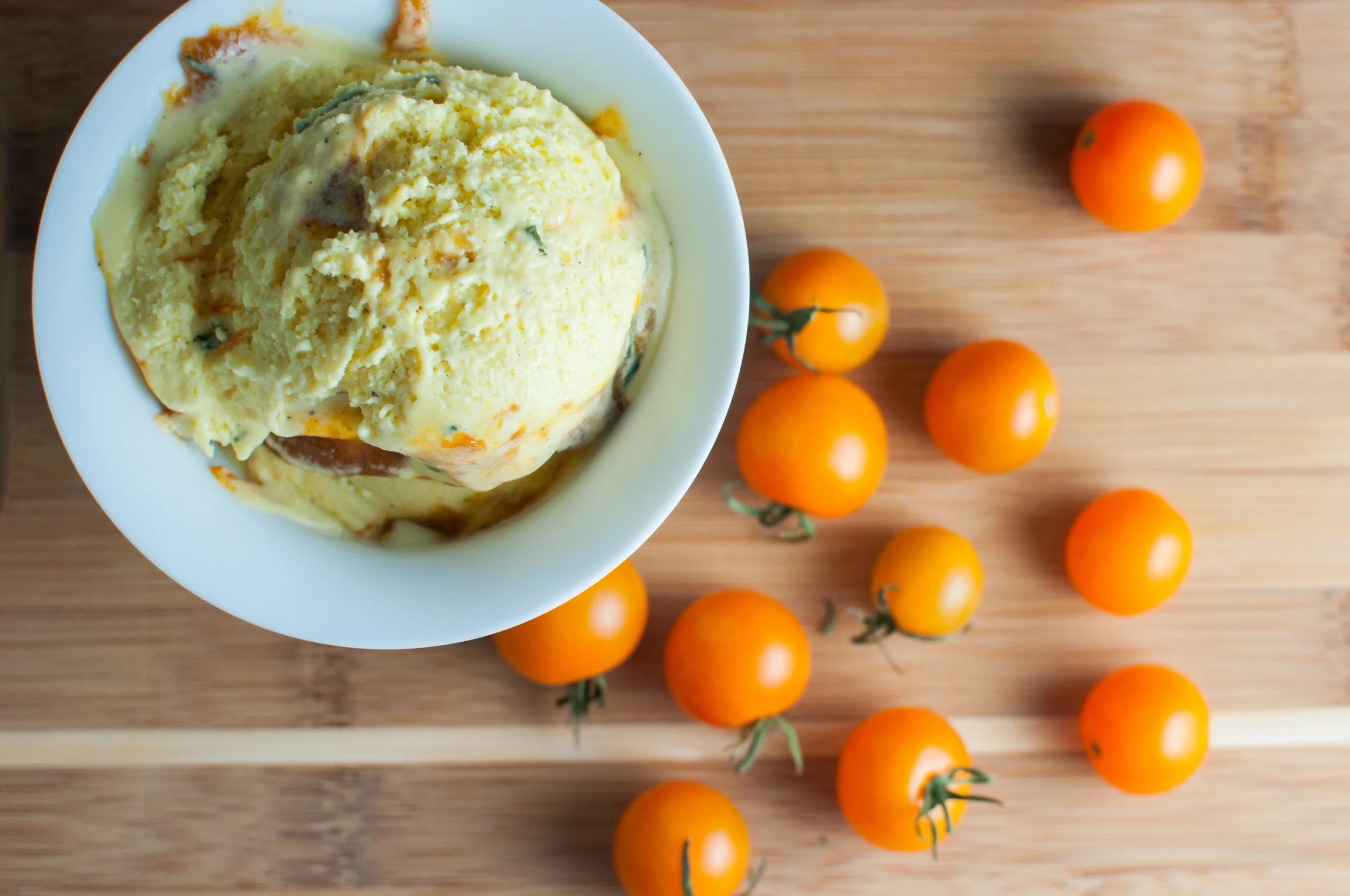 sungold tomato ice cream