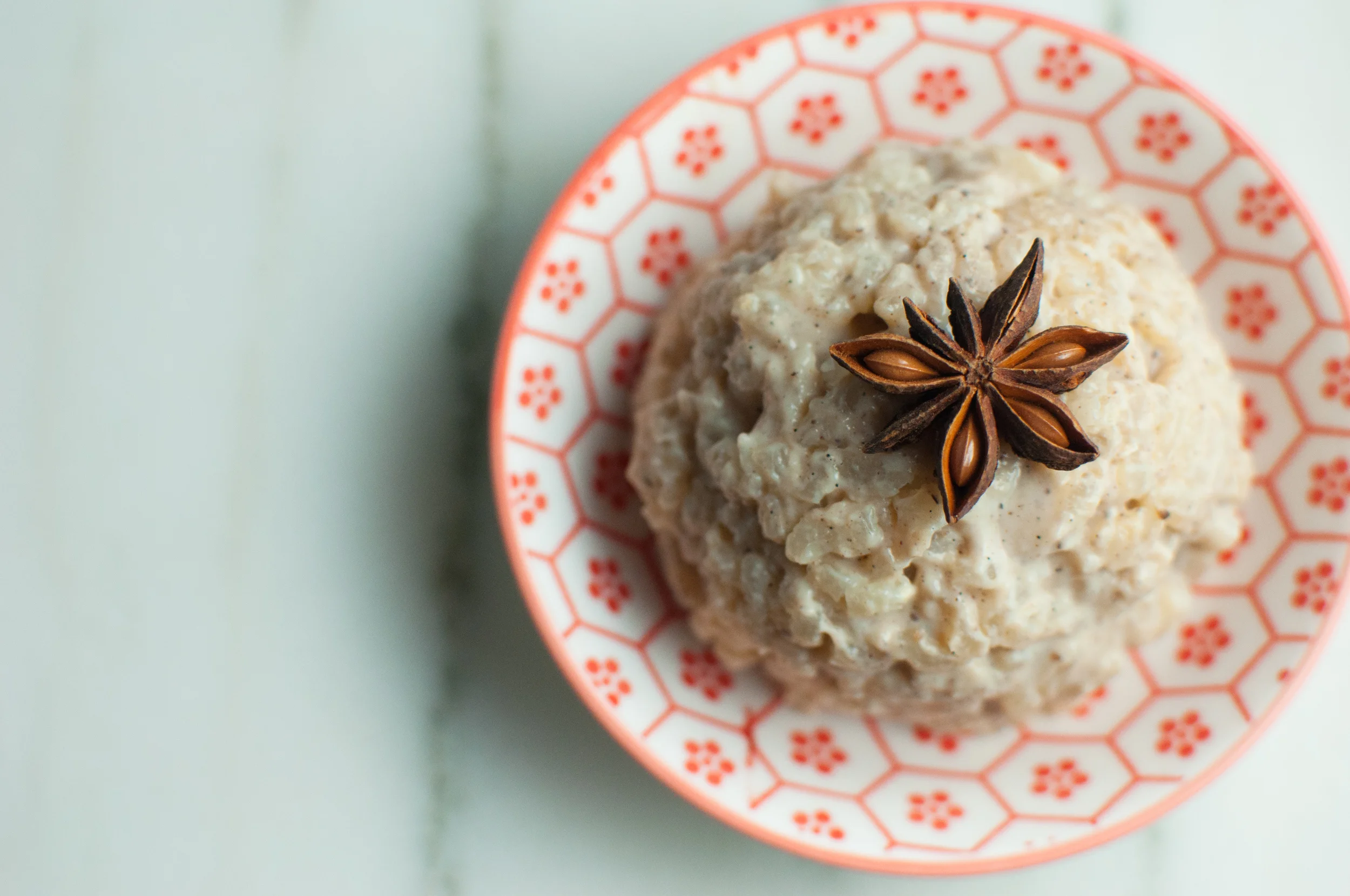Star Anise Arborio Rice Pudding