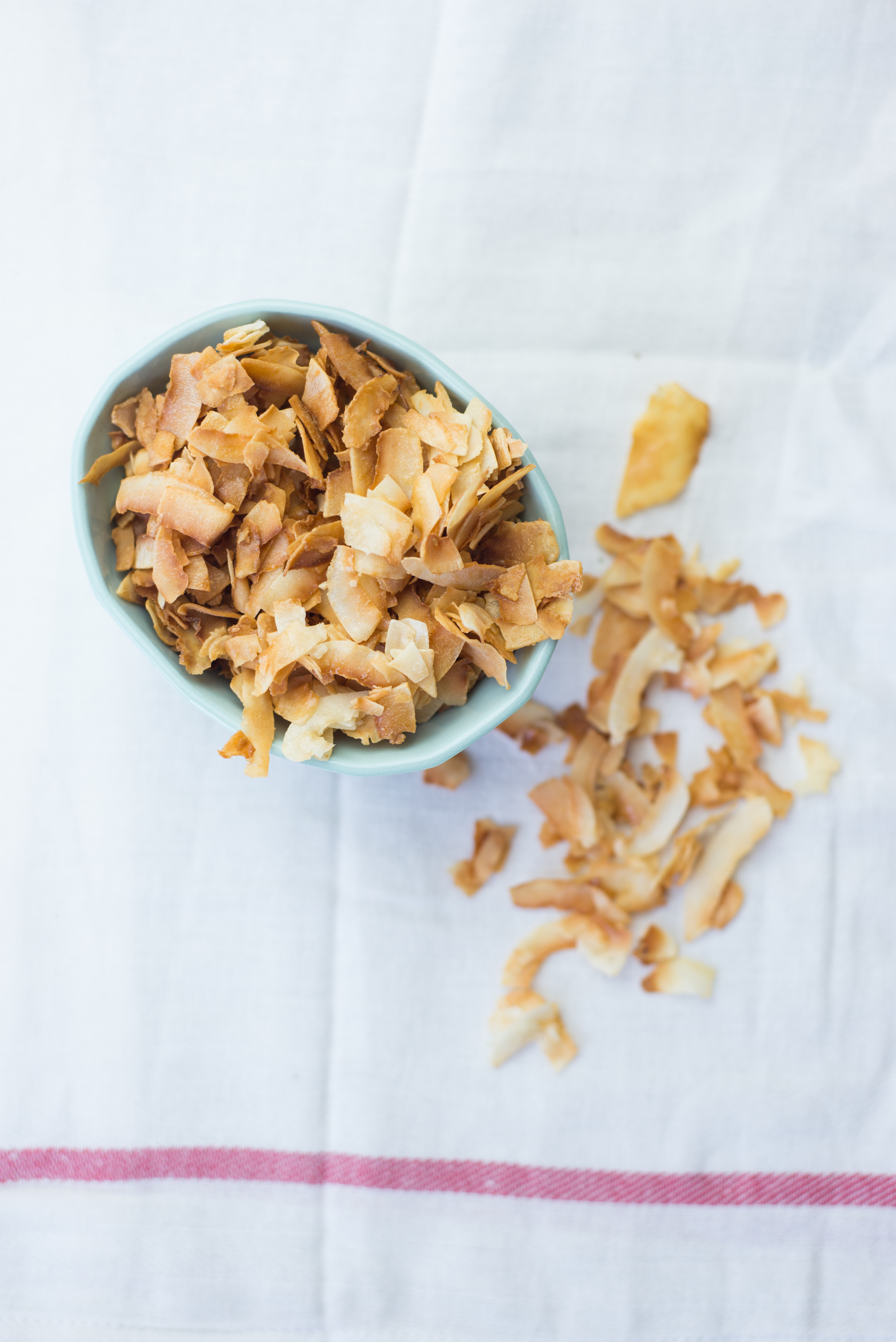 10 Minute Toasted Coconut Chips