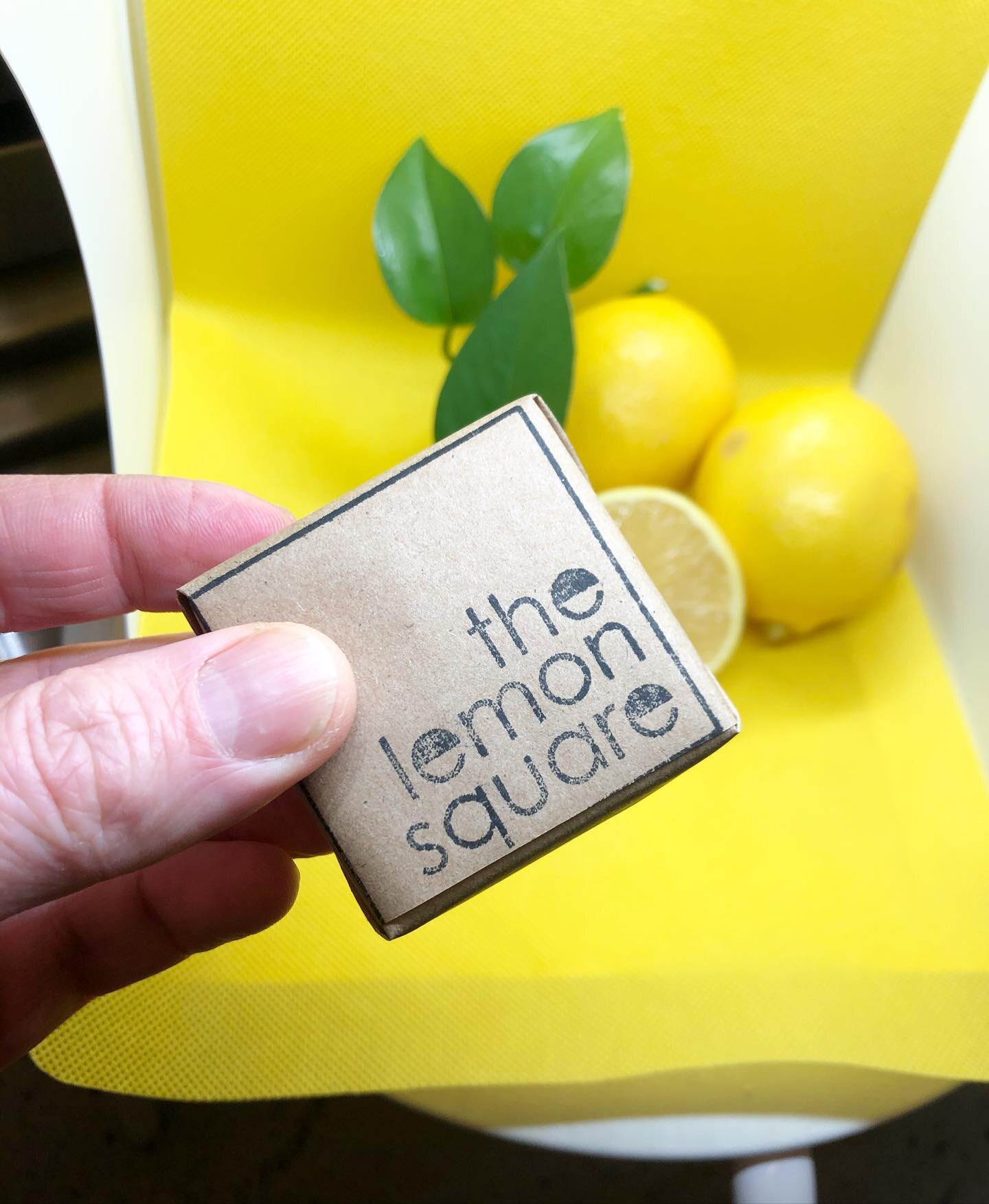 The OG that started it all. These little #lemonsquares are each individually wrapped (by hand) and super convenient to snack, gift, grab on the go. Now available at the new @milanoroasters in Victoria @milanovictoriabc ☕️☕️☕️🍋🍋🍋
