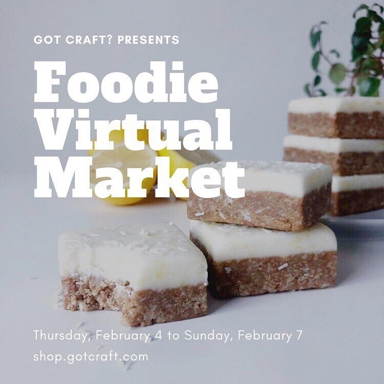 Get your grocery shopping done locally. Shop @gotcraftmarket this Thursday to Sunday and have local goodies delivered to your door. 🍋🍋🍋