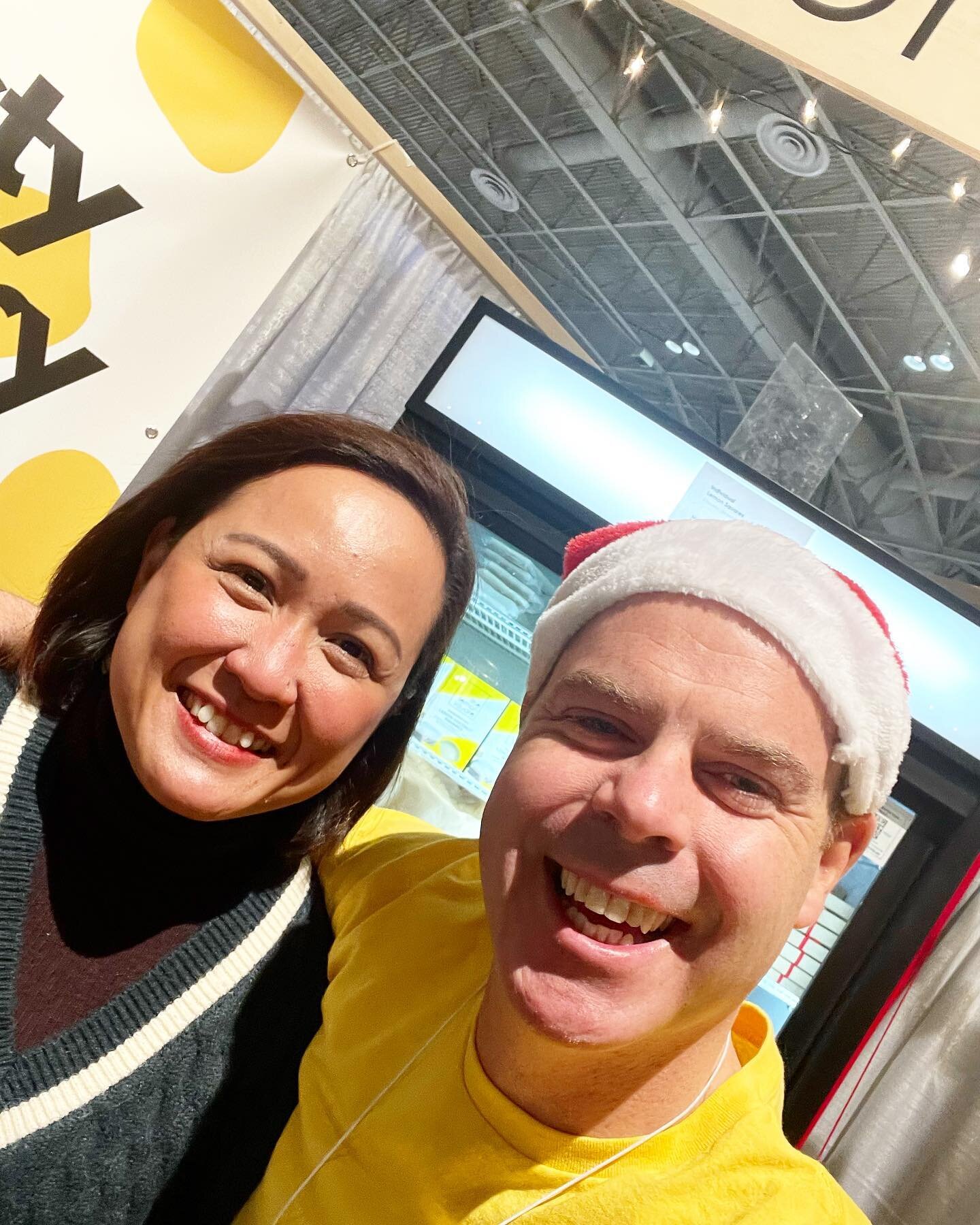 Oh boy was I surprised when @maxzene21 showed up at @ooak_toronto. Marriane was one of our very first employees and will always be are part of our little lemon square family.  Love you 💛💛💛 thanks for the visit.