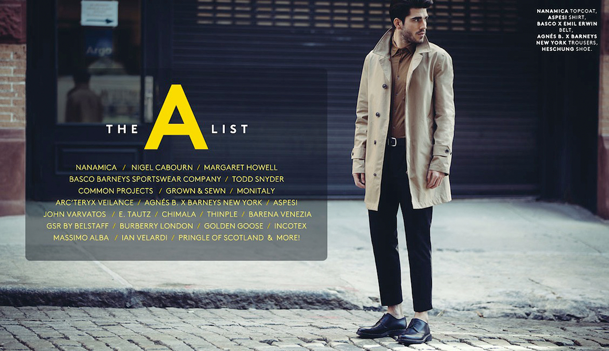 caesar trench coat