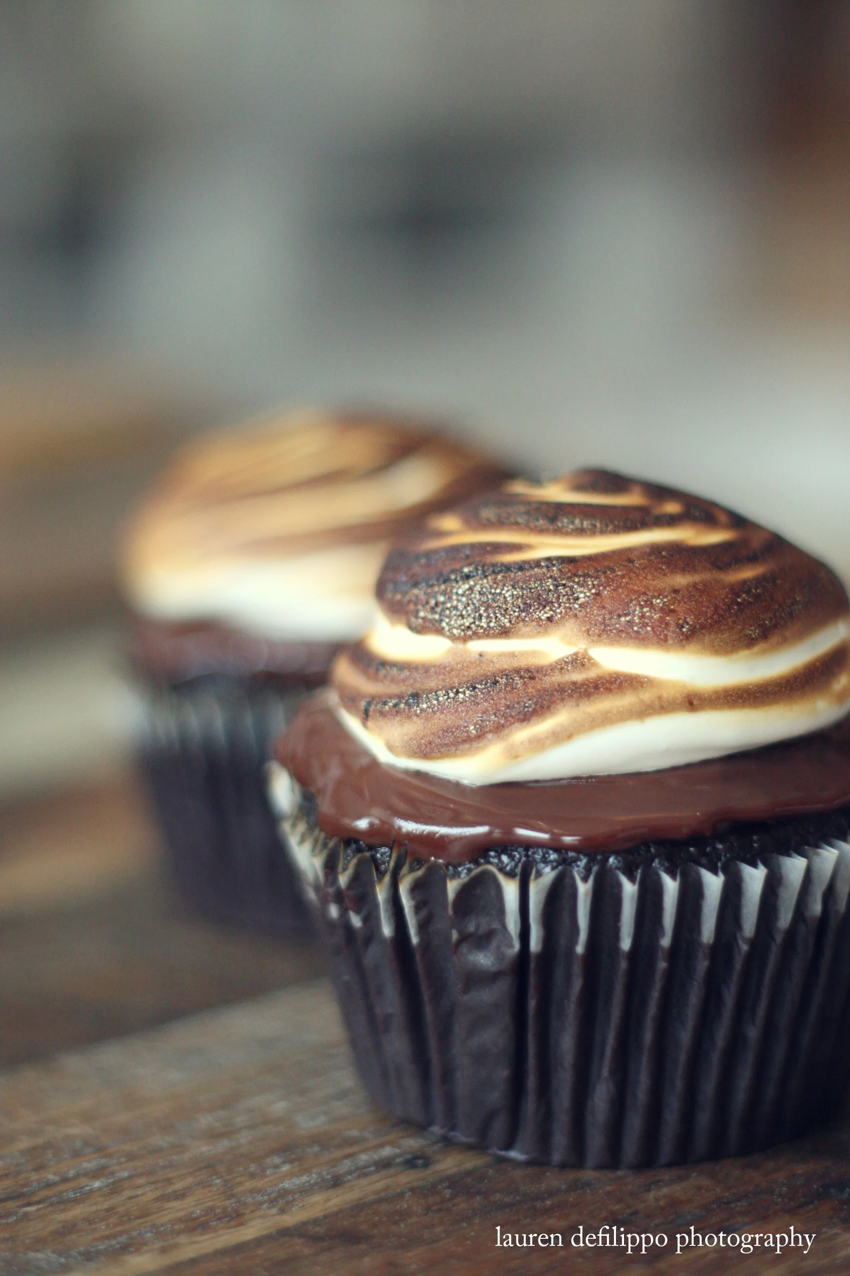 Don't forget dessert: from their signature gelato and sorbetto, to these beautifully brûléed s'mores cupcakes, the shop's not short on sweets.