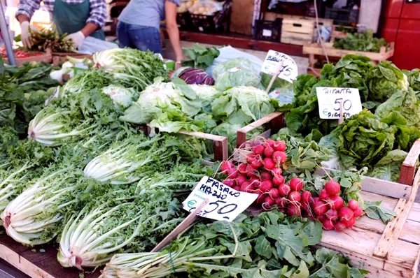 Typical Puglian produce at the greenmarket —Martina Franca.