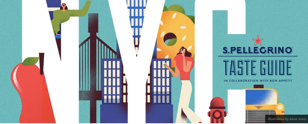 conde nast - food innovation group // branded content writing: "Chef April bloomfield's 'taste guide' to nyc"