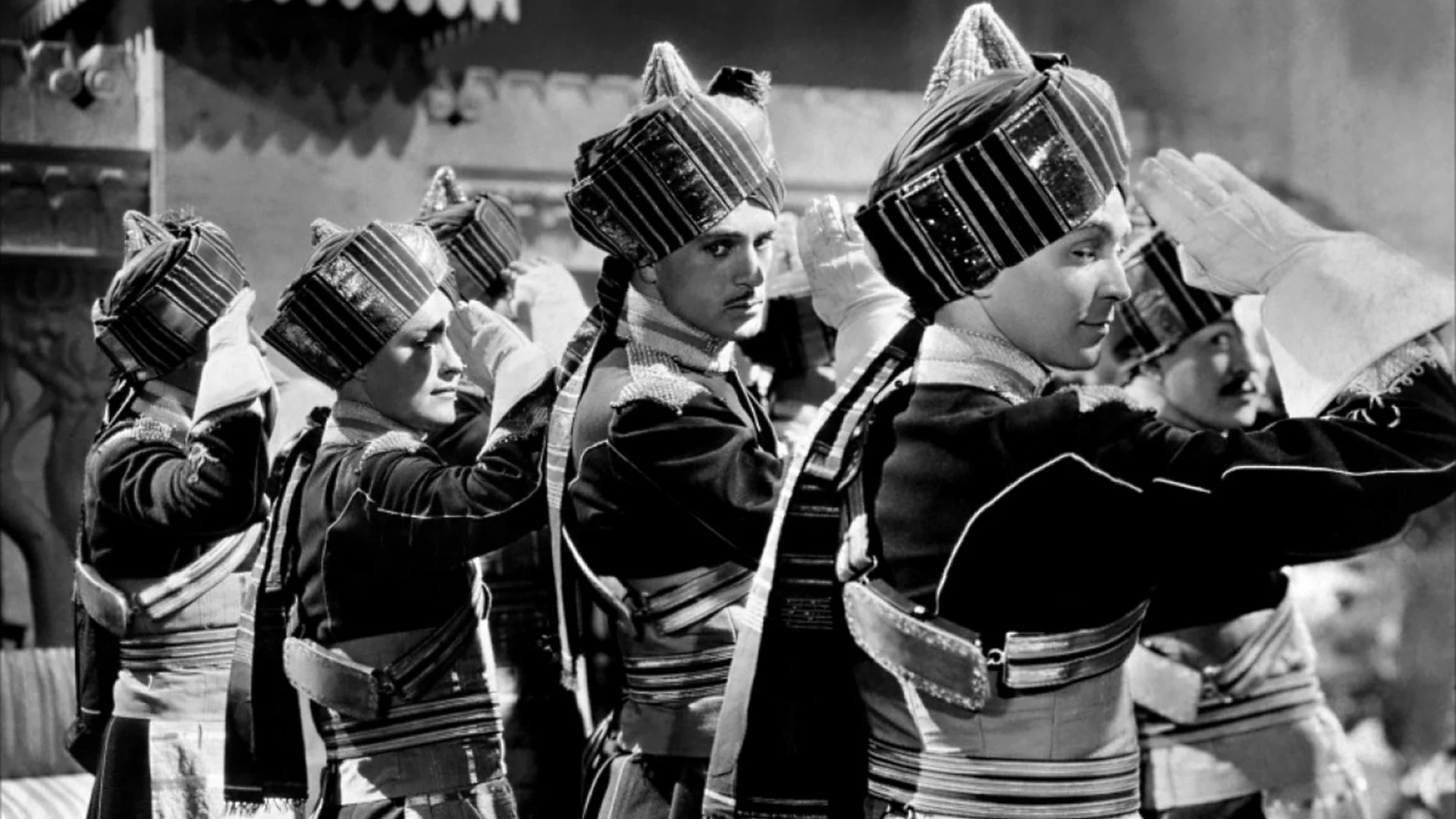 Film still from The Lives of a Bengal Lancer , 1935.