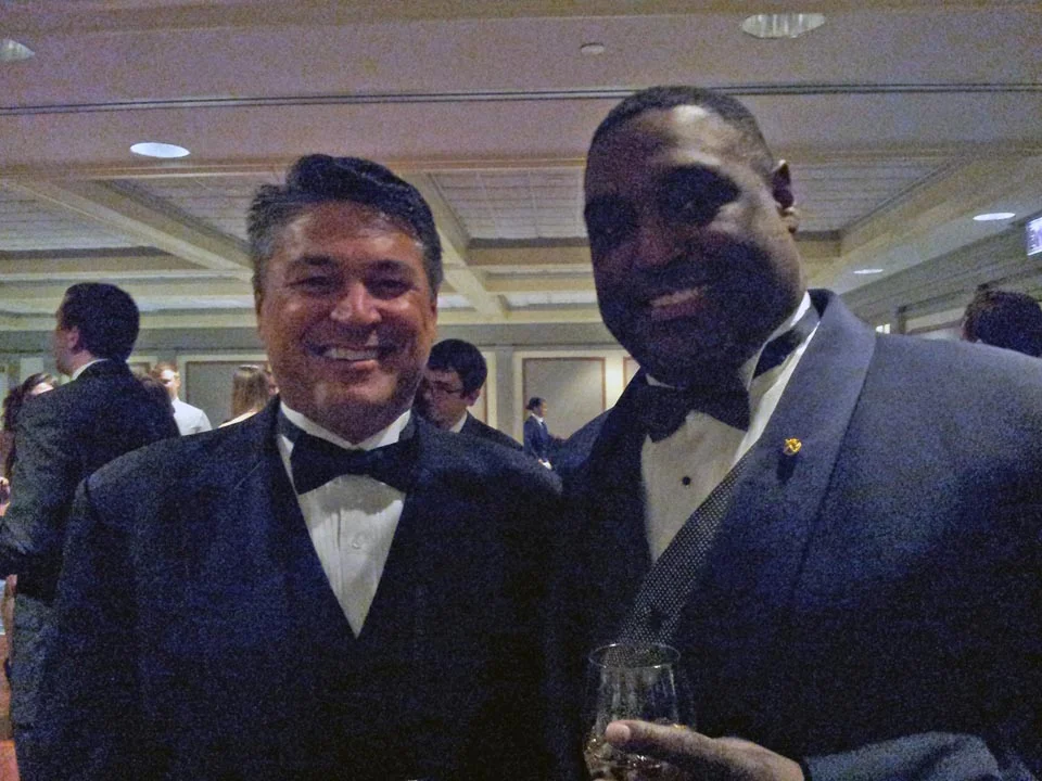 David Noll (L) and Jim Smith - Theta Chi Gala - Oct. 21, 2013