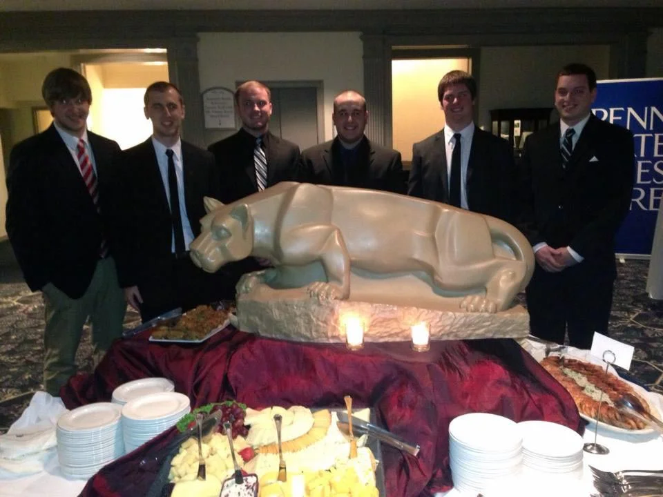 L to R: Nicholas Stadtlander, Dave Stoltzfus, Tyler Doppelheuer, Jason Jonas, Ian Maxwell and Kyle Sussman - Theta Chi Gala - Oct. 21, 2013