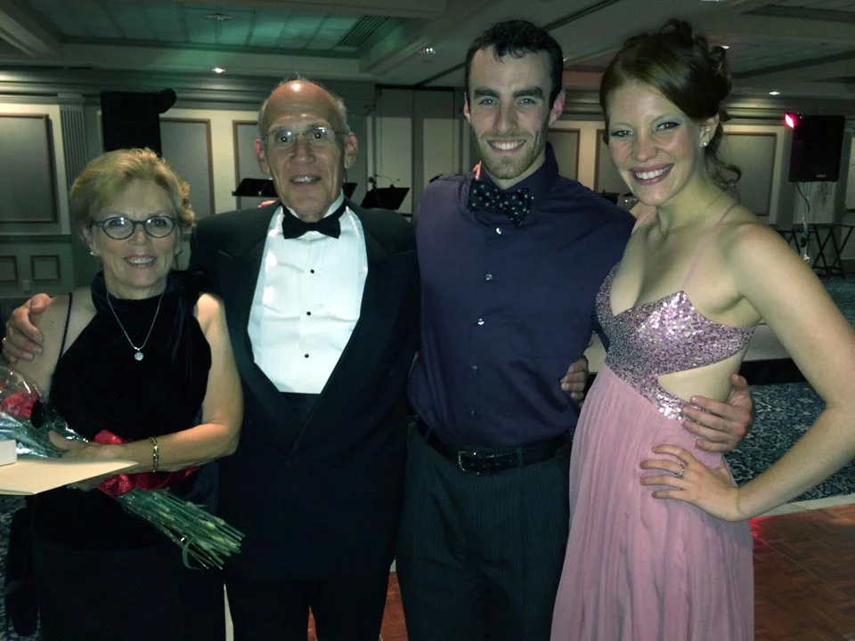  Jean BArtnik, Richard Bartnik, Ben Walker and Rachel Georgea - Theta Chi Gala - Oct. 21, 2013 