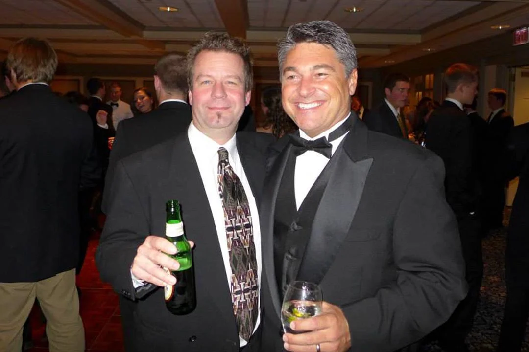 Rodney D. Miller (L) and Dave Noll - Theta Chi Gala - Oct. 21, 2013