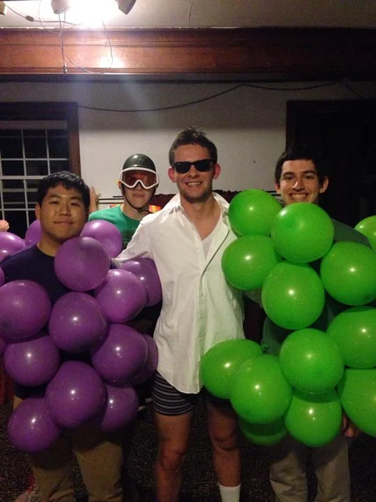 L to R: Danny Lim, Frank Donato, Sean Siburn and Alejandro Buxó - Halloween 2013