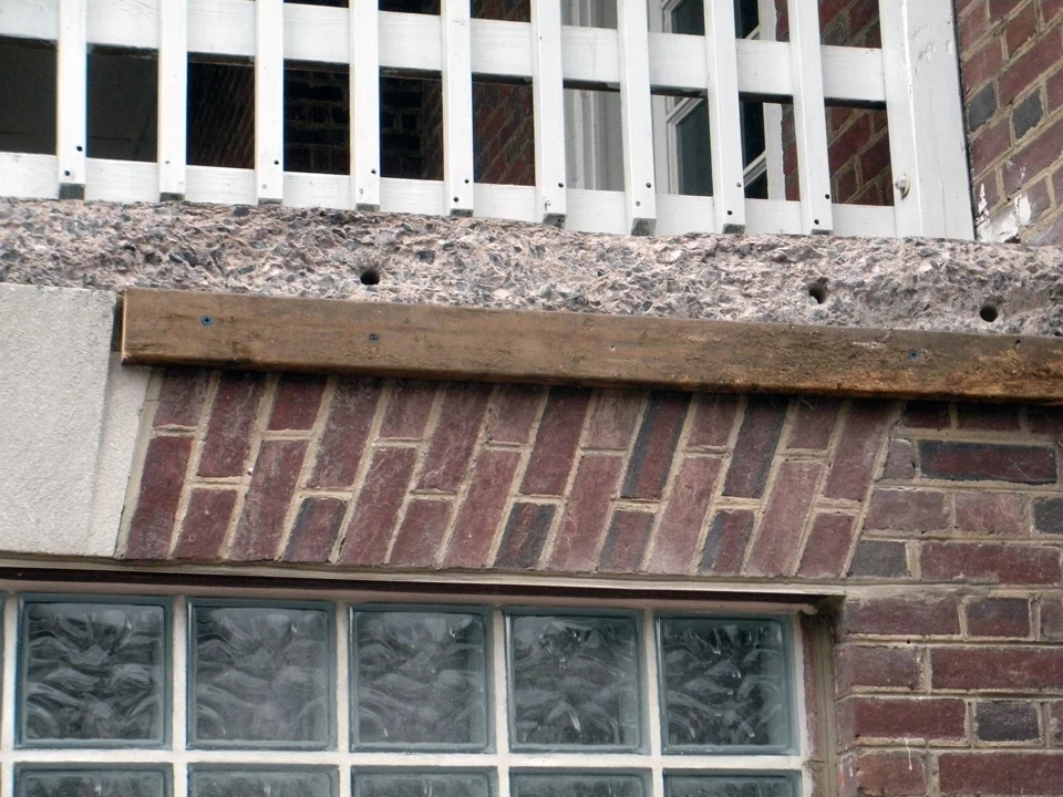  Side-porch Repair Project - Oct. 7, 2013
Concrete slab repairs have started 