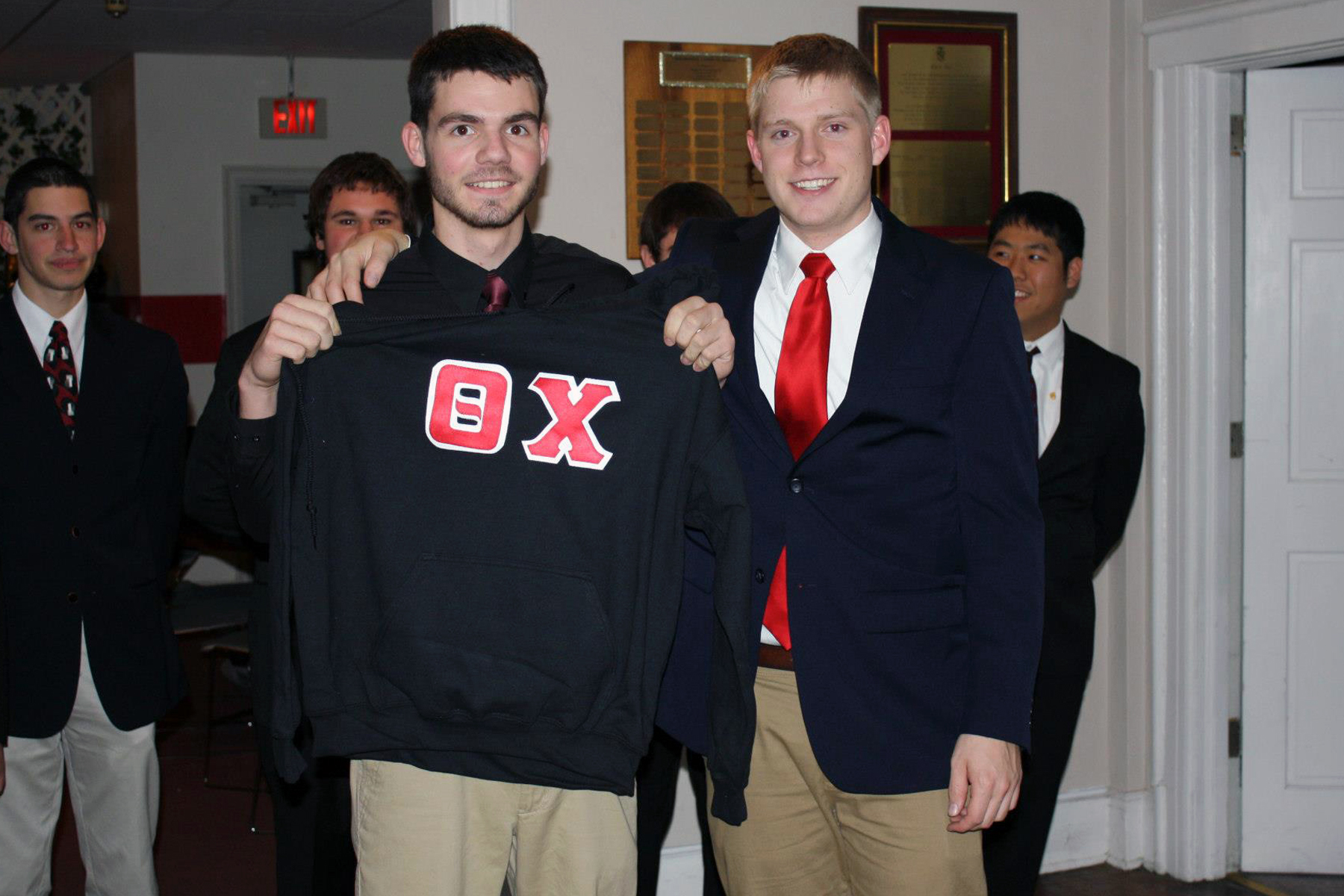  Brad Mackey and Kevin Trippel
Initiation Night
Fall 2012 