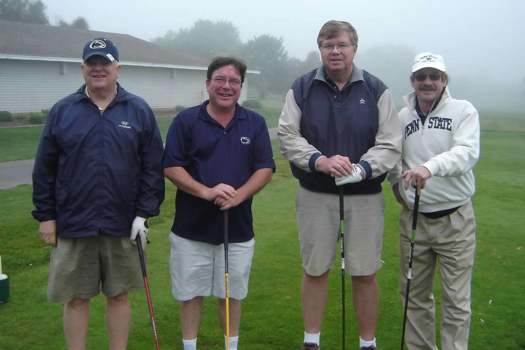  2012 Theta Chi Golf Open
L to R: Mike Perkins, Bill McGill, Paul Cunningham, John Loyle 