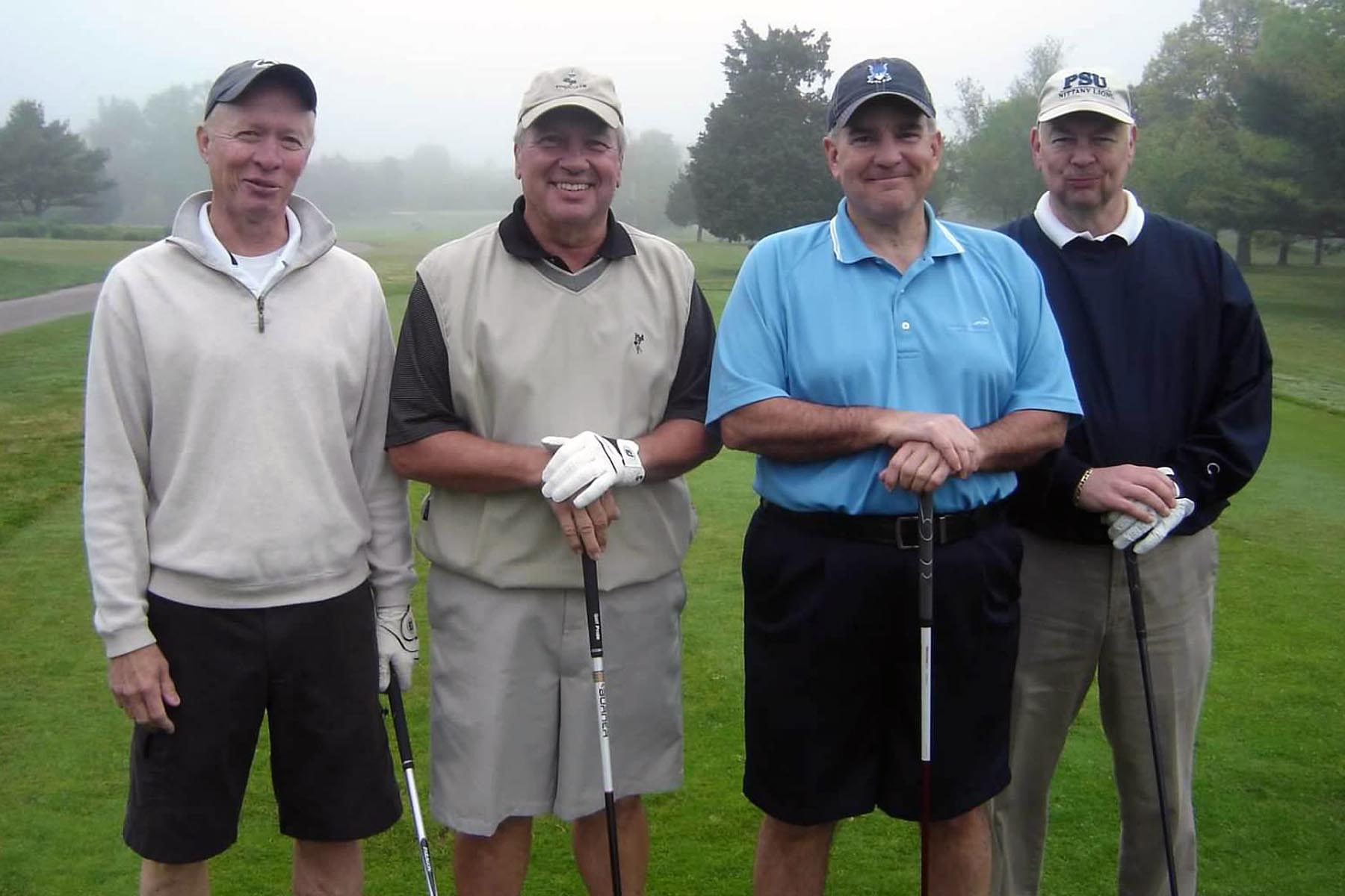  2012 Theta Chi Golf Open
L to R: Larry Bell, Ken Slaby, Bob Losinger, Greg Schlegel 