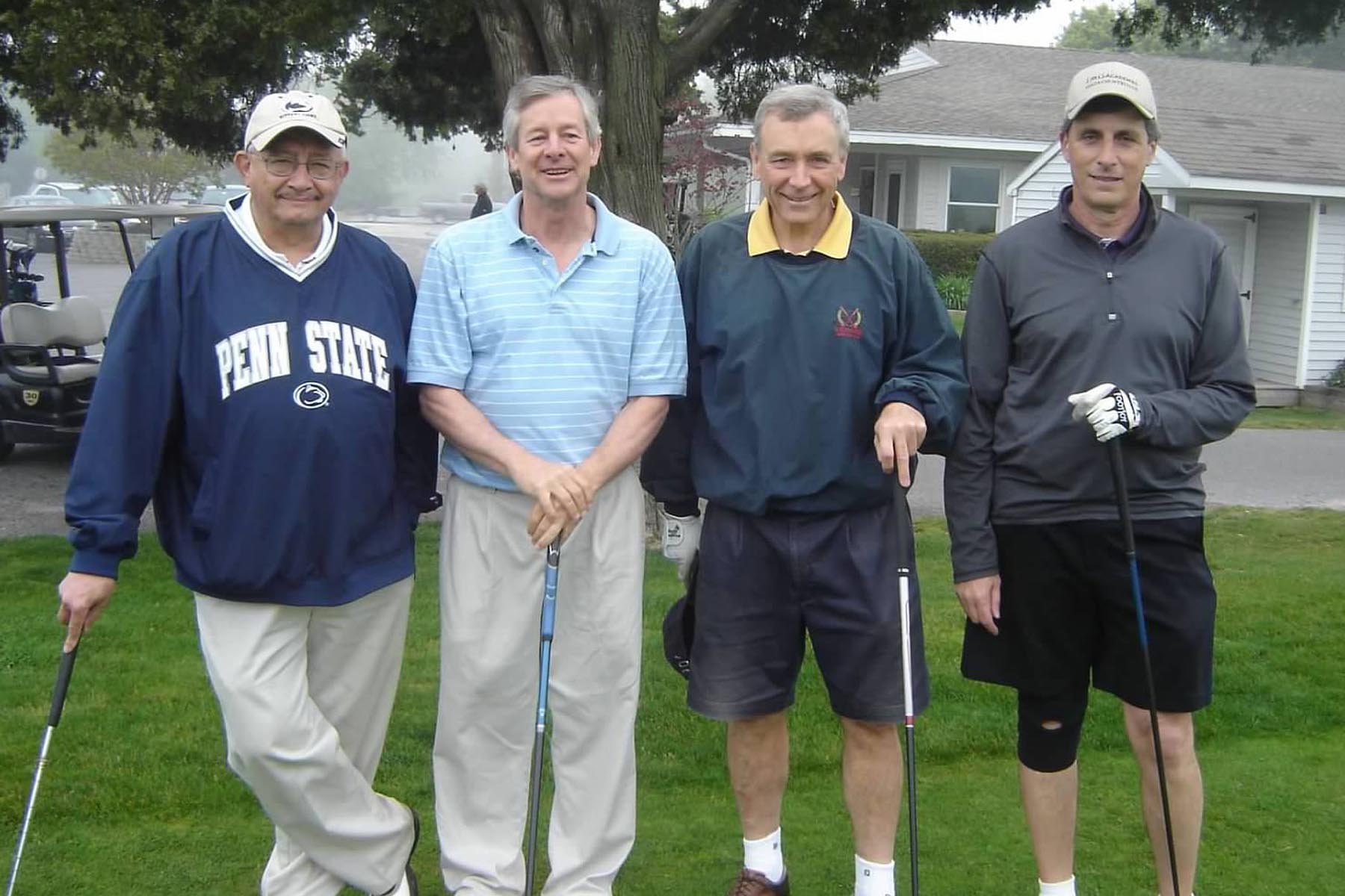  2012 Theta Chi Golf Open
L to R: Ed Kivitz, Matt Mankus, Tom Raymond, Mike D'Alesio 