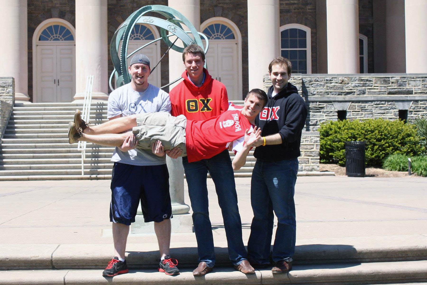  L to R: Jerry Crompton, Jeb Biernat, Mark Moseley and Michael Schappe
2012 End of Spring Semester 