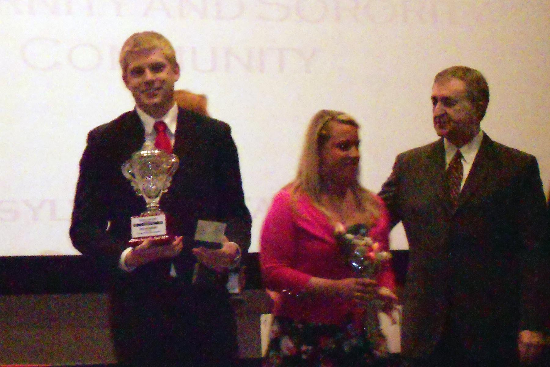  Kevin Trippel (L)
2011 Greek Column Awards 