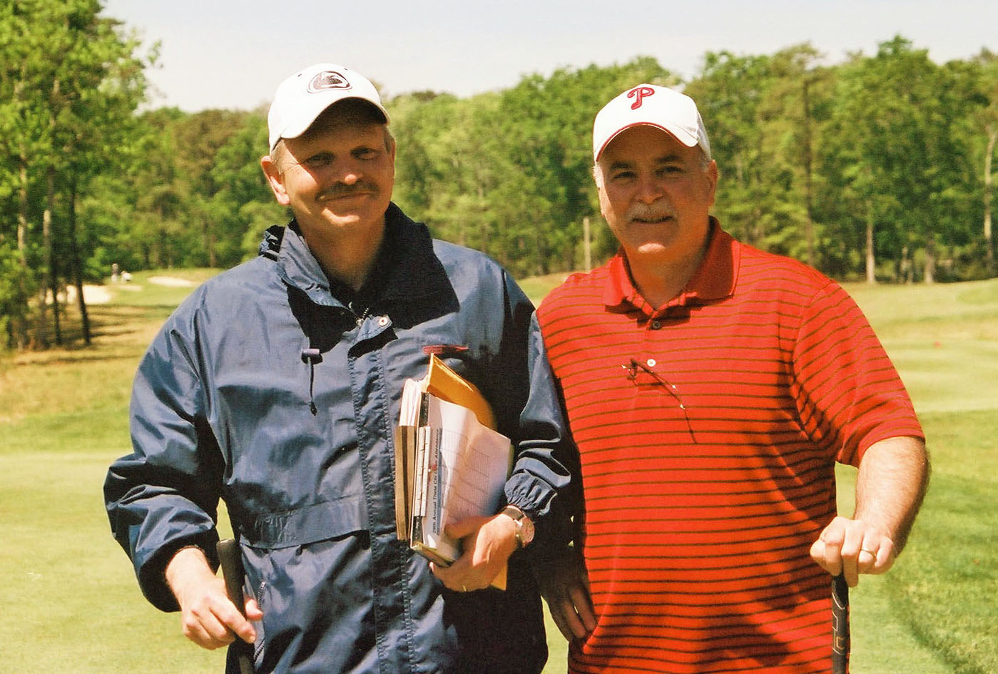  Hugh McClure (L) and Bill Rooney
2010 Theta Chi Golf Open 
