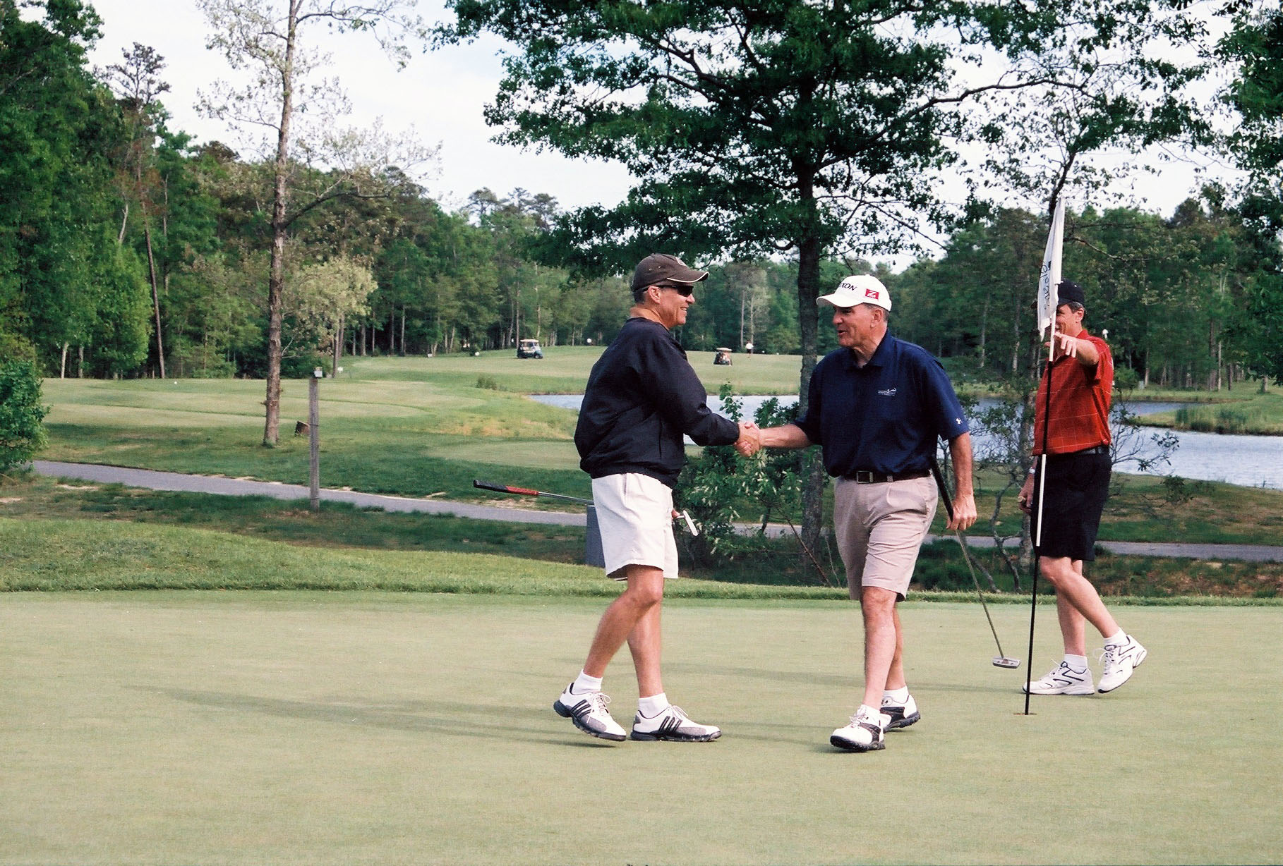  L to R: TK, Bob Losinger and Mike Dalessio
2010 Theta Chi Golf Open 