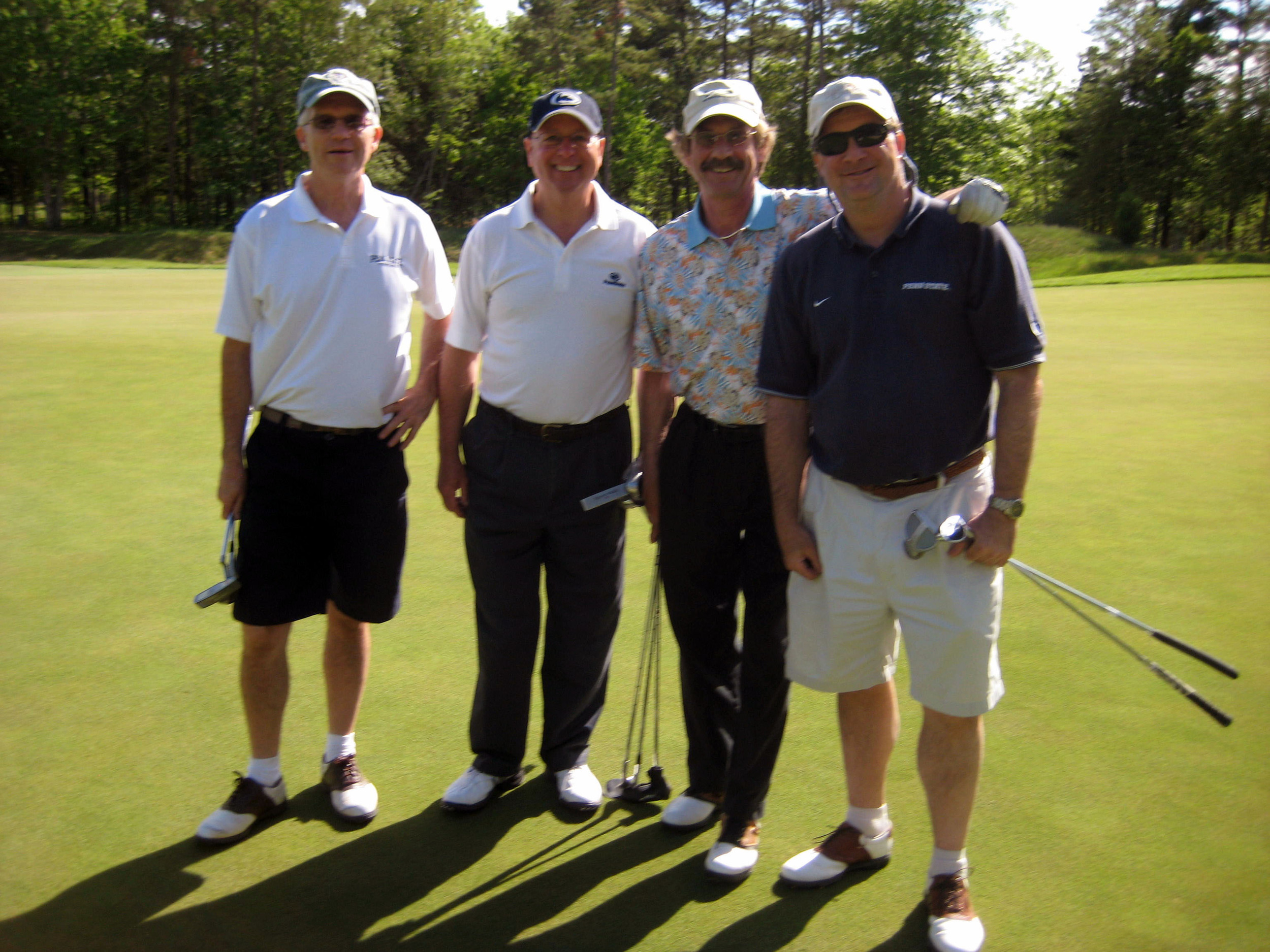  L to R: TK, TK, TK and TK
2010 Theta Chi Golf Open
photo courtesy of Bob Mausser '75 