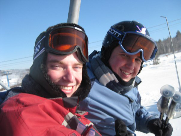  Jared Metzger (L) and Timothy Uhrich
3rd Annual Theta Chi Ski Trip 