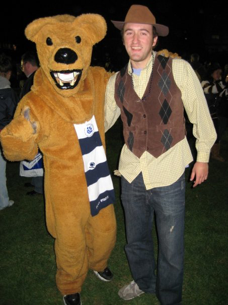  Nittany LIon and Ed Benish
Homecmoing Carnival 