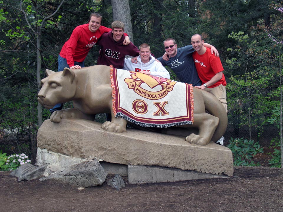  L to R: Joseph Aranowski, David Hartwich, Jared Metzger, James Patterson and Casey Leman
End of the 2009 Spring Semester 