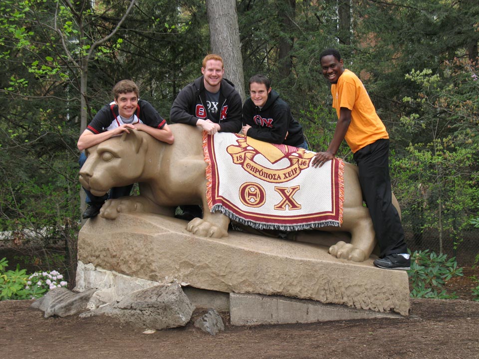  L o R: Paul Weber, Zach Binder, Jasen Marshall and LeShawn Haynes
End of the 2009 Spring Semester 