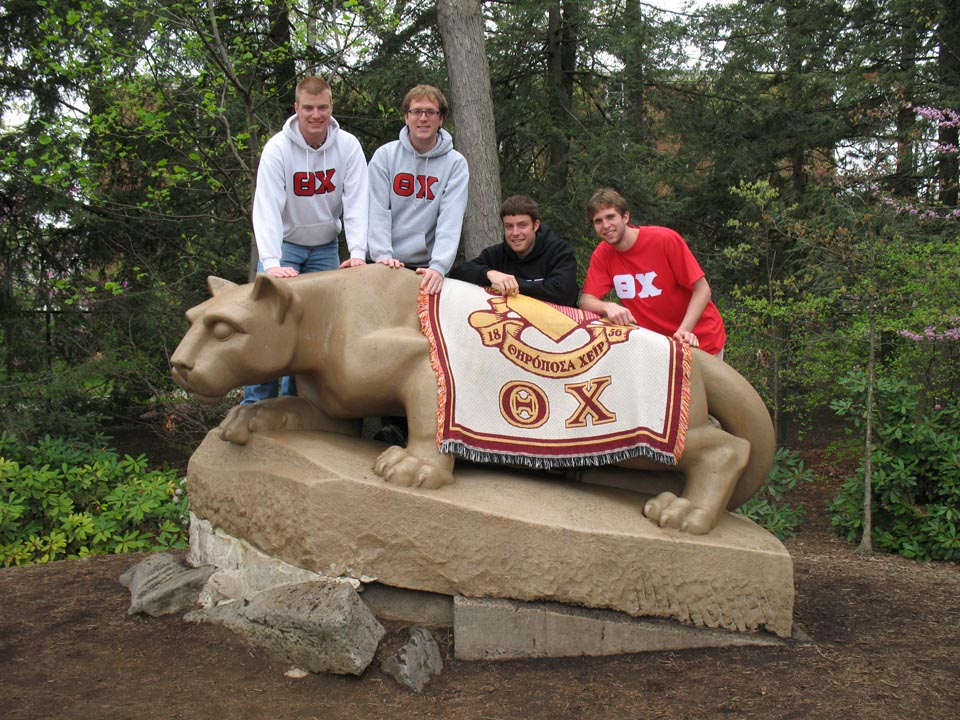  L to R: Jared Metzger, John McCrindle, Jacob Kerr and Josh Greever
End of the 2009 Spring Semester 